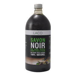 Savon noir liquide pour nettoyer et dégraisser