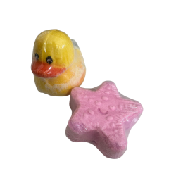 Duo de bombes de bain – Canard & Étoile de mer