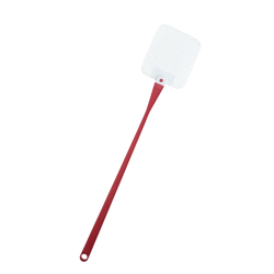 Tapette à mouches rouge – Manche long et souple