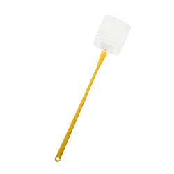 Tapette à mouches jaune – Manche long et souple