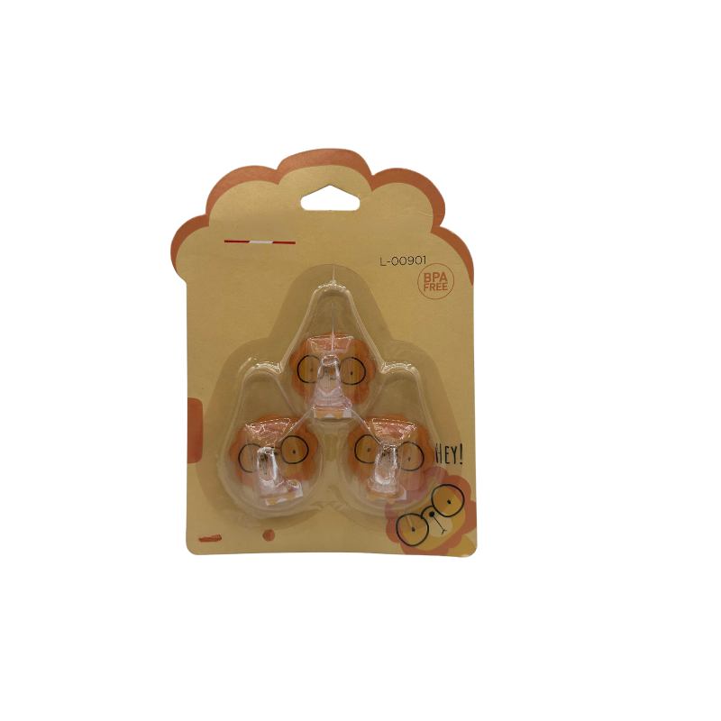 Lot de 3 crochets Crochets muraux décoratifs – 3 Lions rigolos BPA Free Lot de 3 crochets Crochets muraux décoratifs – 3 Lions rigolos BPA Free