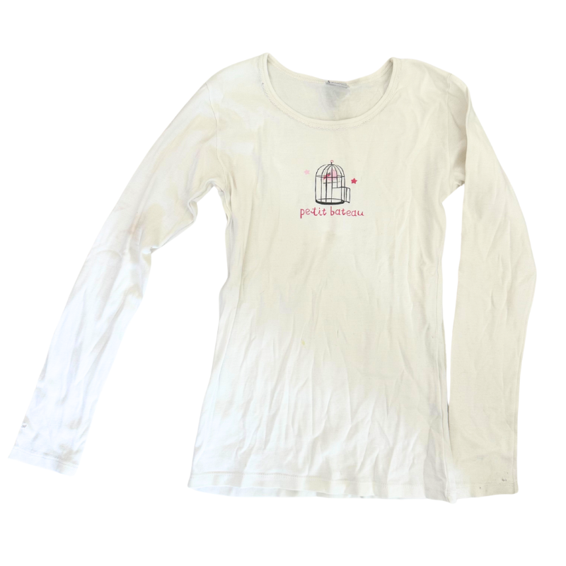 T-shirt manches longues Petit Bateau – Douceur et poésie pour le quotidien