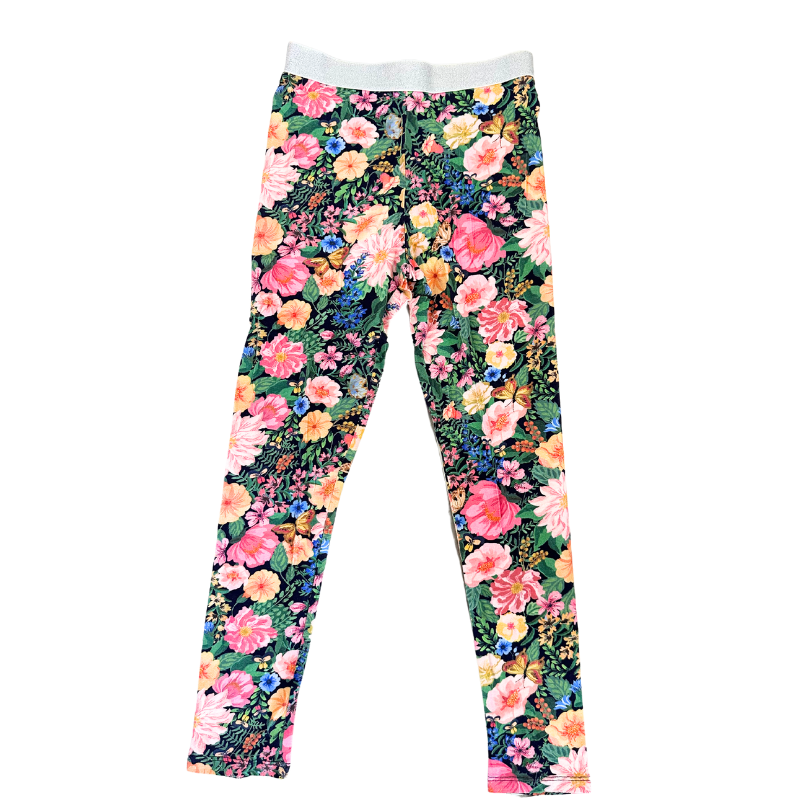 Legging fleuri multicolore – Explosion florale pour looks joyeux et vitaminés Legging fleuri multicolore – Explosion florale pour looks joyeux et vitaminés