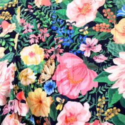 Legging fleuri multicolore – Explosion florale pour looks joyeux et vitaminés 9-10ans