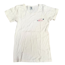 T-shirt blanc Petit Bateau – Discret, doux et intemporel