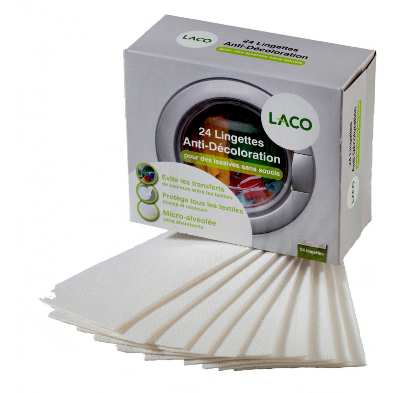 Lingettes anti-décoloration : anti transferts de couleur