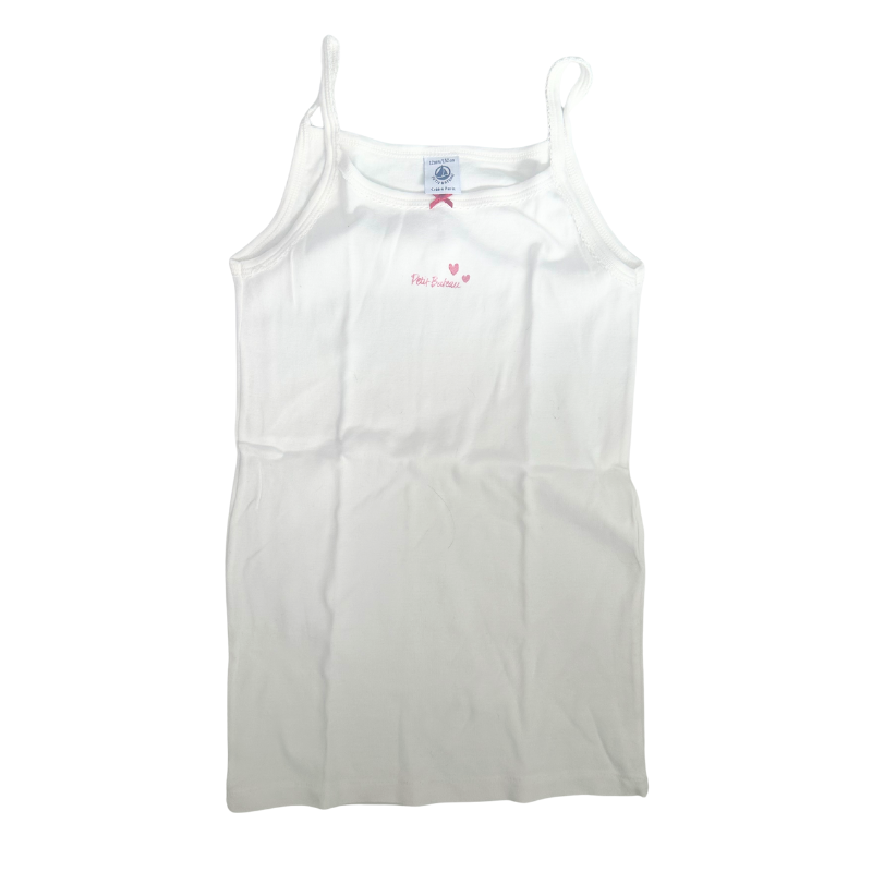 Débardeur fille Petit Bateau – Coton doux à fines bretelles 12ans Débardeur fille Petit Bateau – Coton doux à fines bretelles 12ans