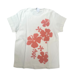 T-shirt Petit Bateau à fleurs hibiscus – Un vent d’évasion tropicale