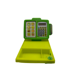 Caisse enregistreuse verte – Jeu d’imitation pour enfants