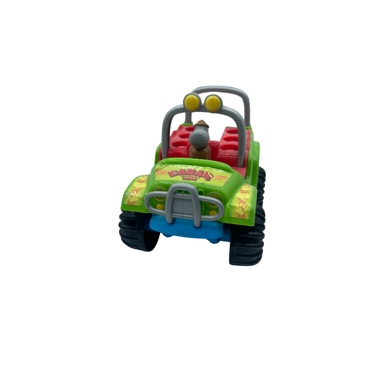 Jeep de Safari Caban – Jouet coloré avec personnage