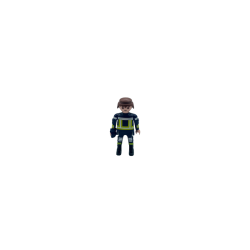 Figurine Playmobil Pompier – Tenue d’intervention