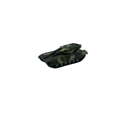 Tank miniature camouflage vert – Modèle de collection ou jeu