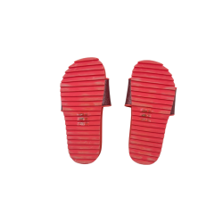 Claquettes pailletées rouge et rose Crevetuis – Taille 28