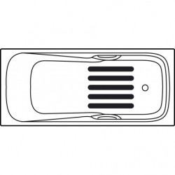 Bandelettes anti dérapantes pour douches et baignoires