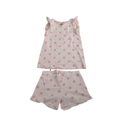Pyjama d’été H&M fille – Coquillages roses – Taille 13-14 ans