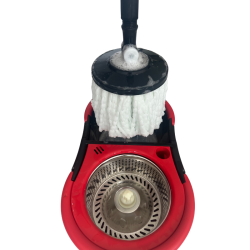 Balai Twist & Shine 2 en 1 et Support à roulettes