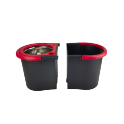Balai Twist & Shine 2 en 1 et Support à roulettes