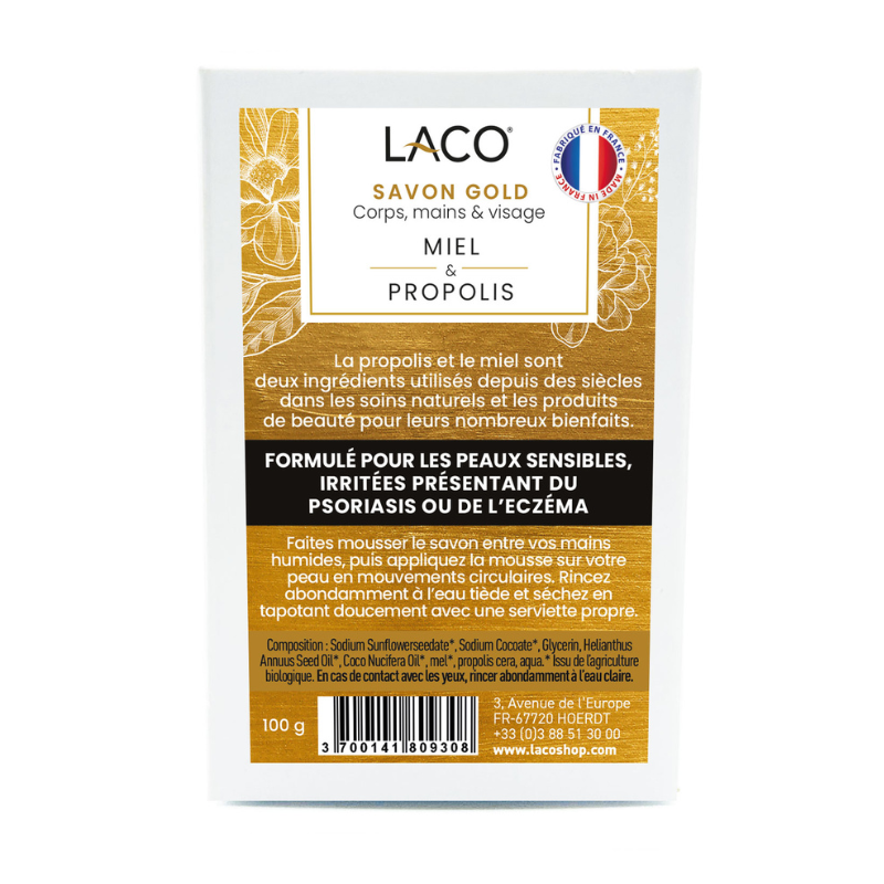 Savon Gold 100g - corps, mains & visage