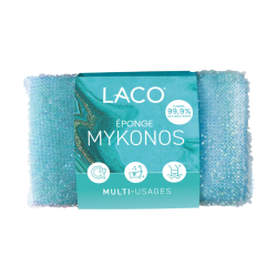 Éponge MYKONOS bleu – multi-usages