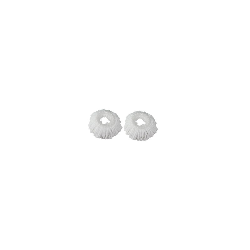 Lot de 2 recharges microfibres pour Balai Twist & Shine 2 en 1 Lot de 2 recharges microfibres pour Balai Twist & Shine 2 en 1