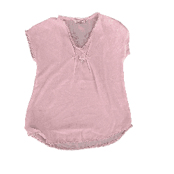 Tunique Angel’s Face rose avec strass et pompons – 6/7 ans