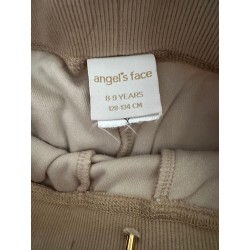 Pantalon de jogging en velours Angel’s Face – Beige doux – 8/9 ans