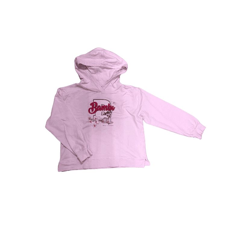 Sweat à capuche rose Monnalisa Bambi – Fille 10 ans