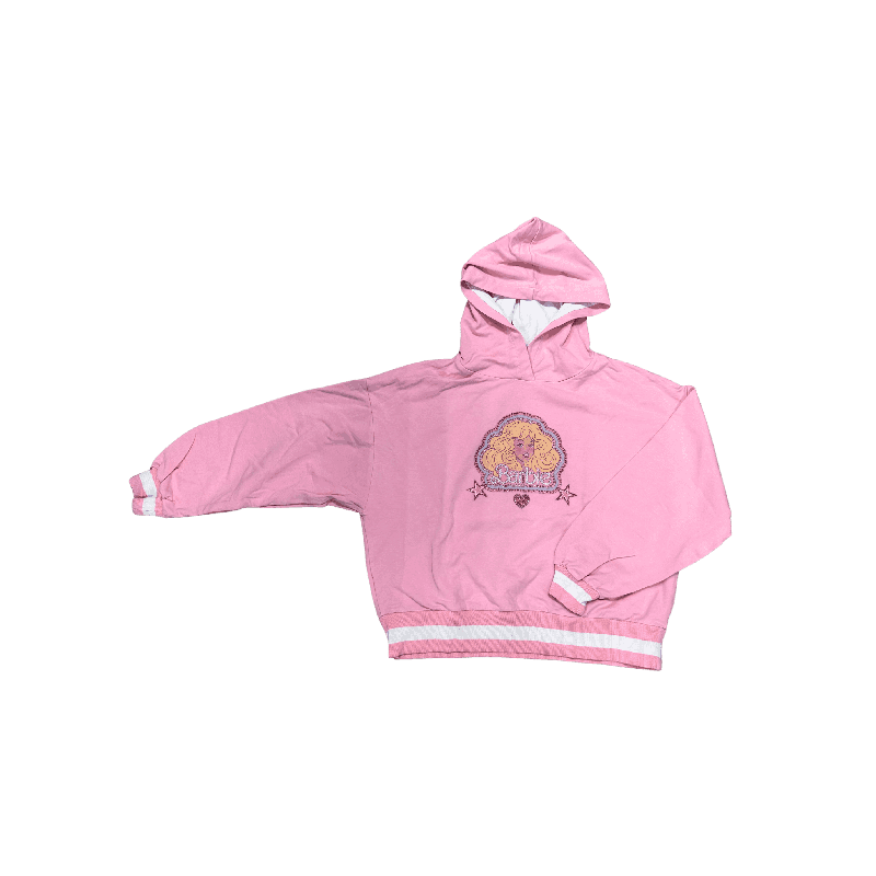 Sweat à capuche Monnalisa Barbie rose – Fille 12 ans