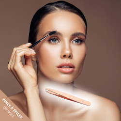 Professional Rose Gold  Tweezers – Precision Tweezing