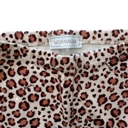 Legging imprimé léopard Monnalisa pour fille