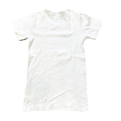 T-shirt blanc / rose Petit Bateau à motifs cœurs