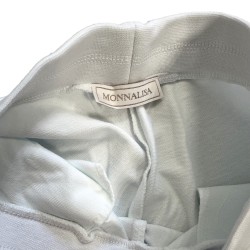 Pantalon de jogging Monnalisa blanc à motifs floraux