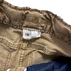 Pantalon en velours marron enfant Jacadi