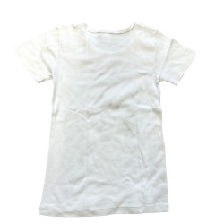 T-shirt blanc fille Petit Bateau