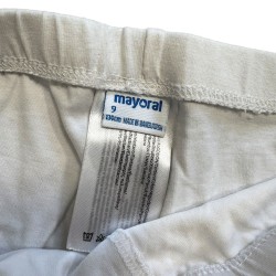 Legging blanc Mayoral