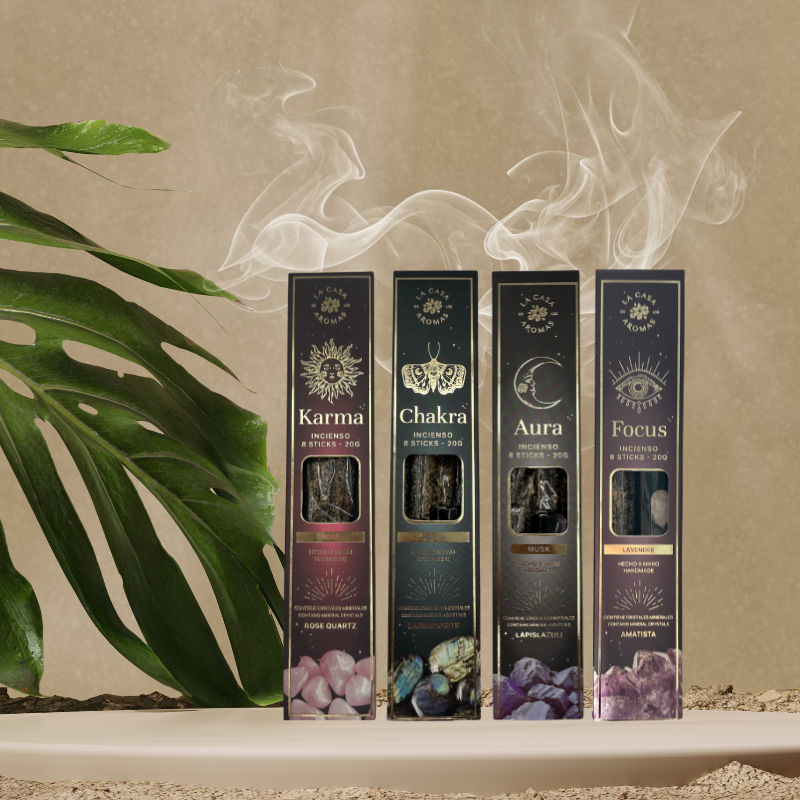 Harmonising incense - relaxing incense & natural stone