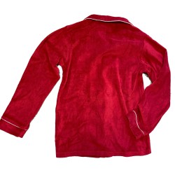 Pyjama Jacadi rouge en velours