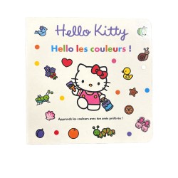 Livre cartonné enfant Hello Kitty – Apprendre les couleurs (Éditions Hachette Jeunesse)