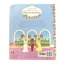 J’habille mes amies – Elles se marient ! Plus de 300 autocollants pour créer le mariage de rêve