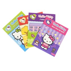 Coffret Hello Kitty – Valisette aimantée + 4 livres (Coloriages, Jeux, Histoires, École)