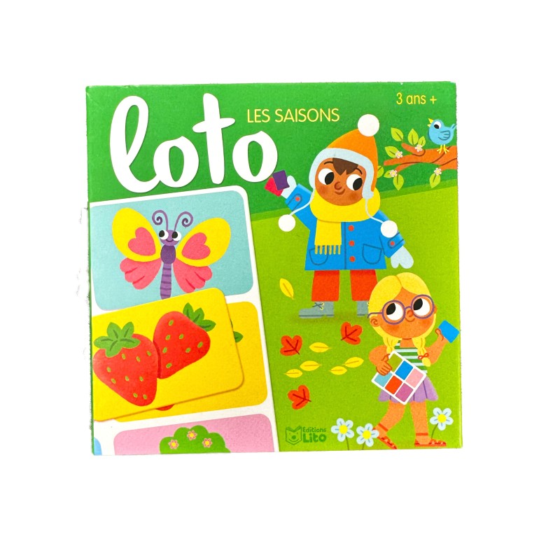 Jeu de loto éducatif – Les Saisons (Éditions Lito)