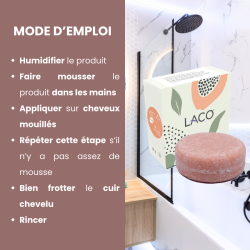 Shampoing Solide Papaye Cerise : pratique et écologique