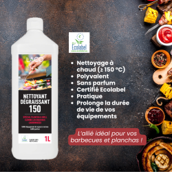 Nettoyant 150 Spécial Plancha | Nettoyant à 150°C