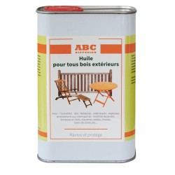 Huile pour tous bois extérieur | Protection et soin du bois