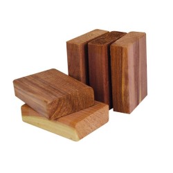 Red Cedar Wood Moth Repellent Block x5 | Natural Moth Repellent