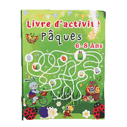 Livre d’activités Pâques – 6 à 8 ans