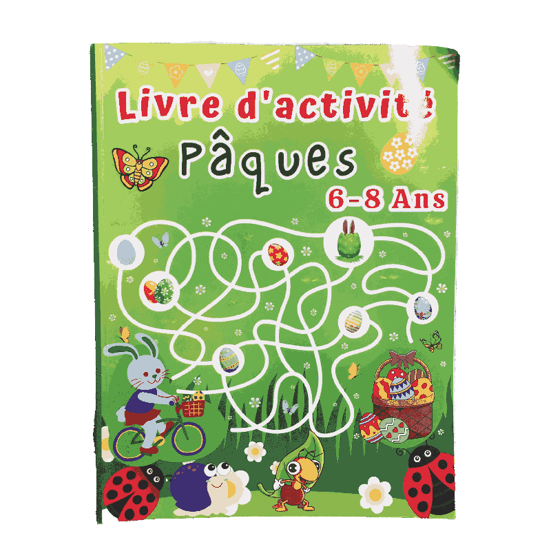 Livre d’activités Pâques – 6 à 8 ans