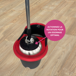 Recharge microfibre pour Balai Twist & Shine 2 en 1