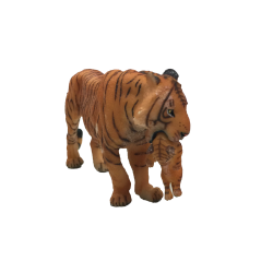 Figurine tigre et son petit – Maman tigre transportant son bébé