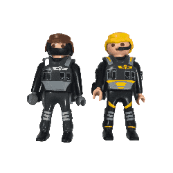 copy of copy of copy of copy of copy of copy of Figurine Playmobil Pompier – Équipement de sauvetage